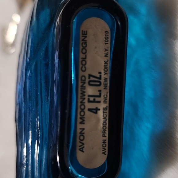 VINTAGE AVON 🦚 PEACOCK BOTTLE ( EMPTY ) BOTTLE. 1970'S. - Picture 5 of 7